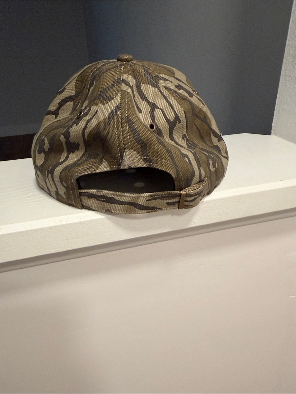 Carhartt Camo Philadelphia Eagles Hat with Embroidered Logo - Olive Green - Picture 3 of 4